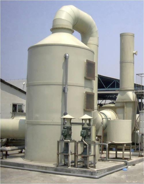 PP酸性氣體凈化塔